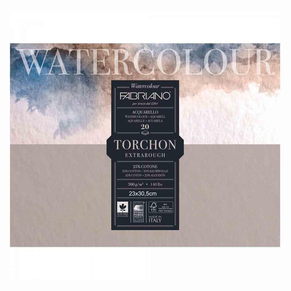 Bloco Aquarela Fabriano Torchon 300G/M2