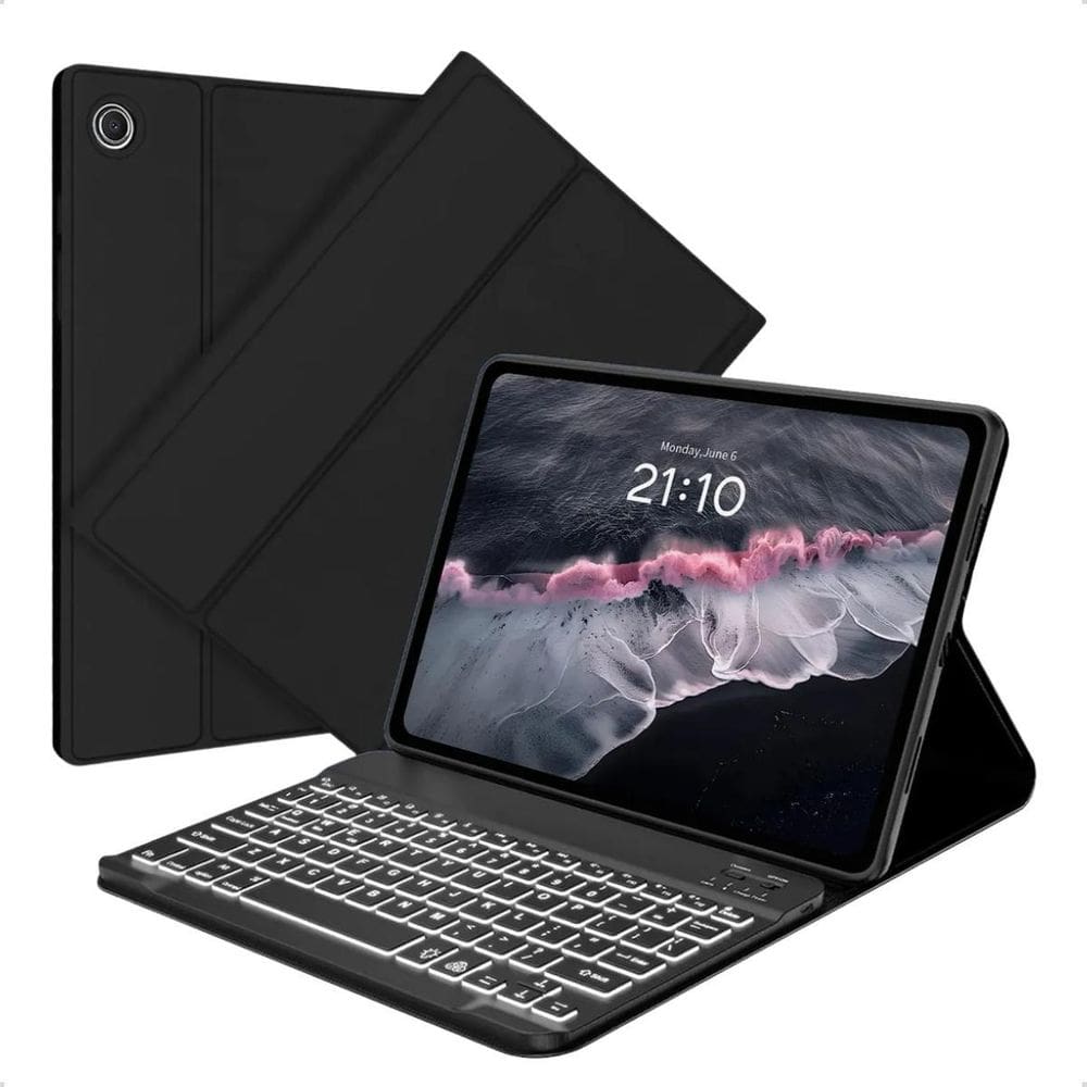 Capa Dobrável Com Teclado Para Tablet Samsung A8 X200