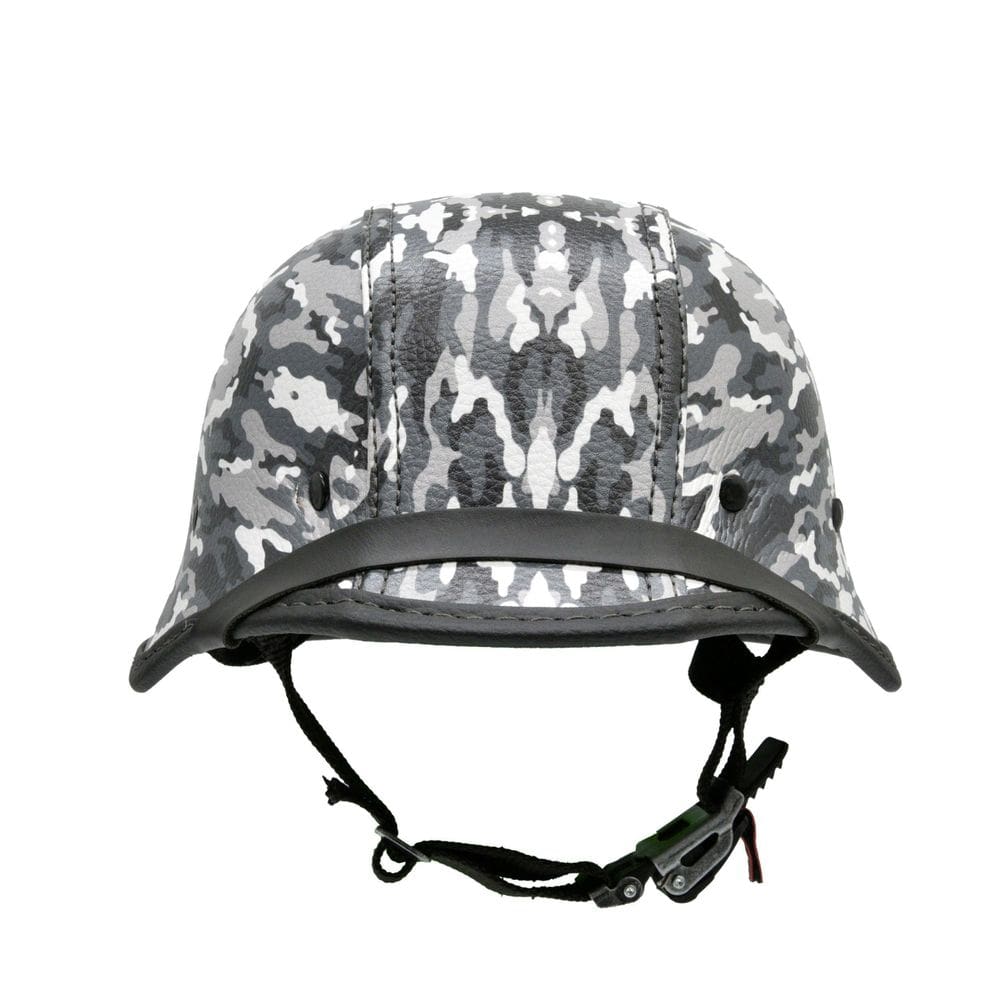 Capacete Br101 Alemão Camuflado Cinza E Branco Gg
