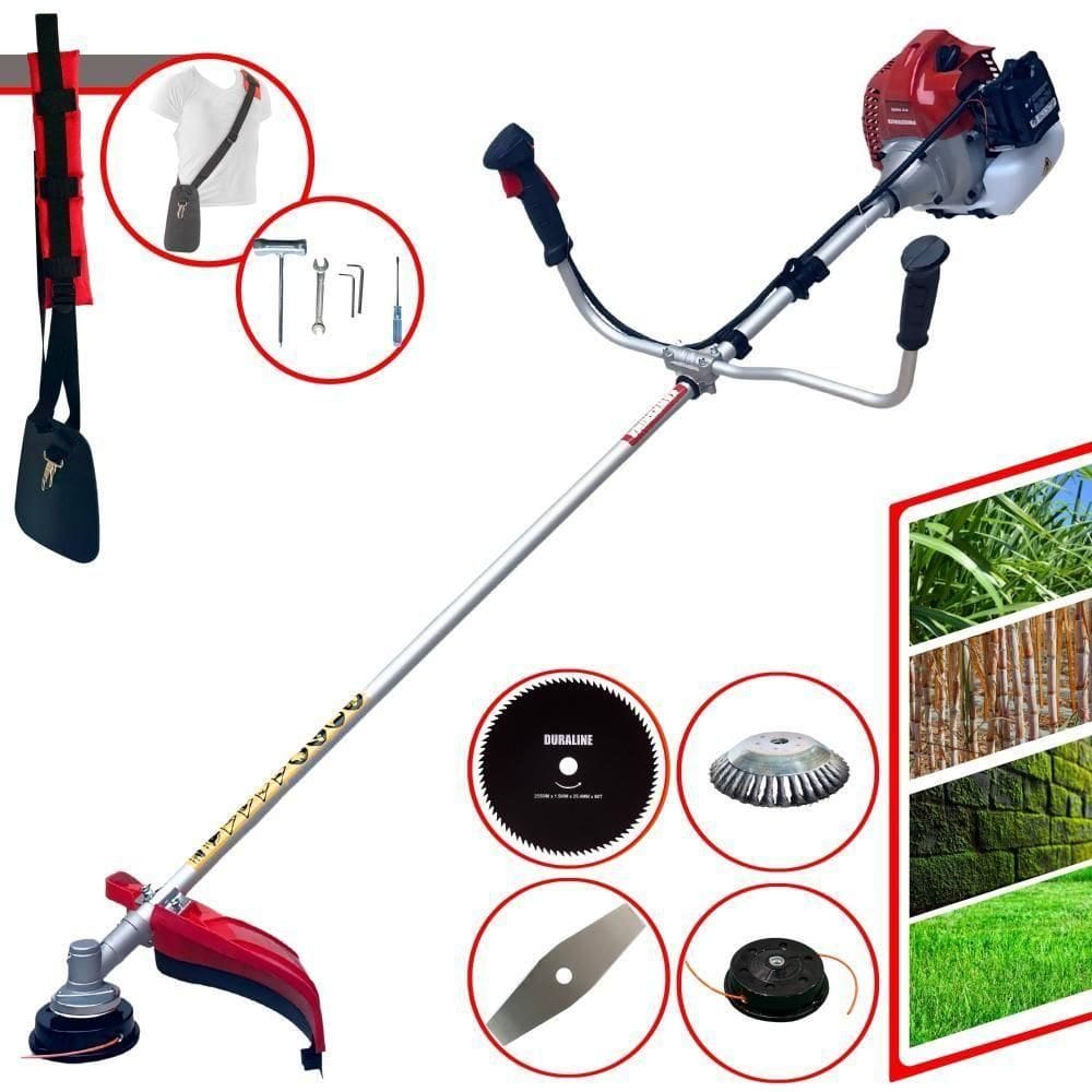 Roçadeira Profissional Kawashima Bcj431l 43cc 1,7hp 4 Em 1