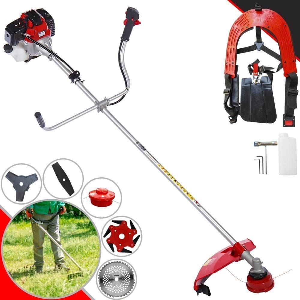 Roçadeira Robusta Toyama Rt43l 2t Com Carretel + 4 Lâminas