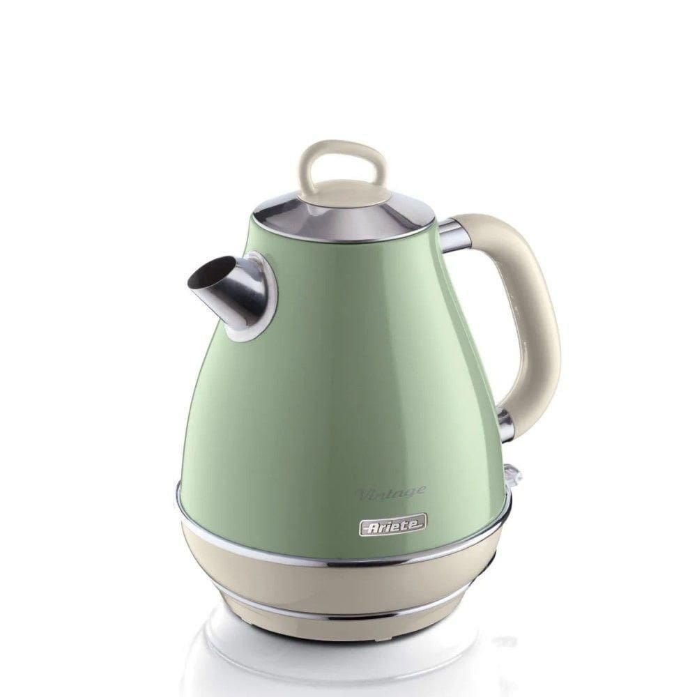Chaleira Elétrica Ariete Vintage 1,7L 1500W Verde Modelo 2869 Retrô 110V