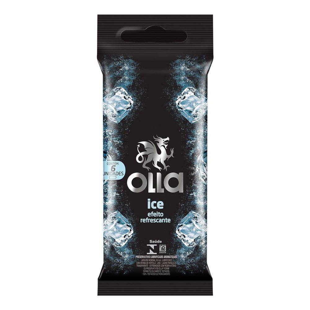 Preservativo Olla Ice 6 Unidades