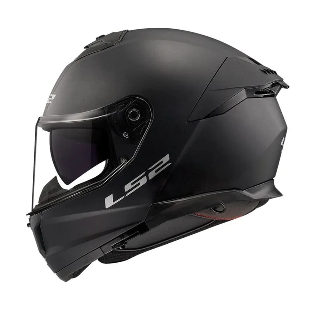 Capacete Ls2 Ff808 Stream II Monocolor Preto Fosco