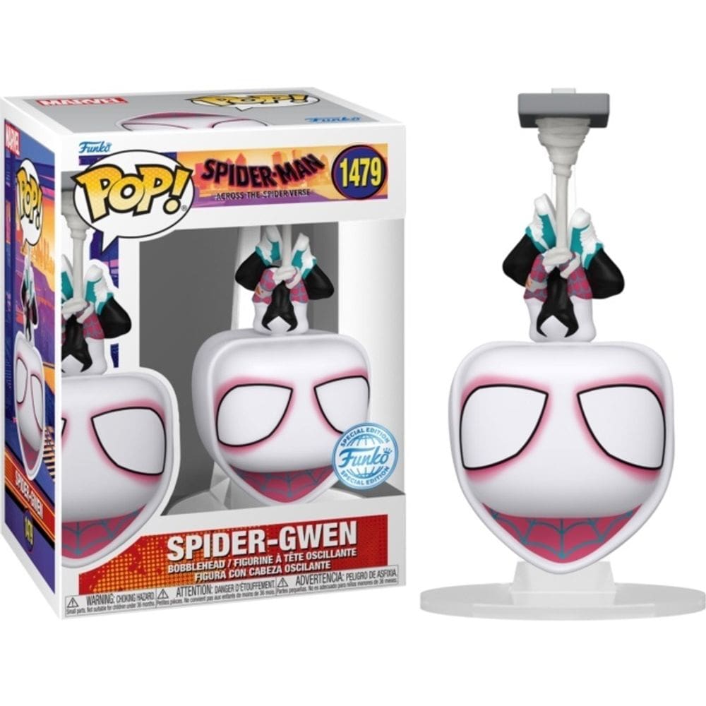 Funko Pop Spider-Gwen 1479 Homem Aranha Através do Aranha Verso Edição Especial