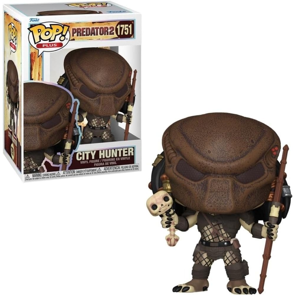 Funko Pop Plus Predator 2 City Hunter 1751 Predador 2