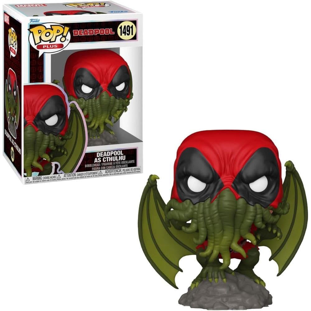 Funko Pop Plus Deadpool as Cthulhu 1491 Deadpool Literatura Classica