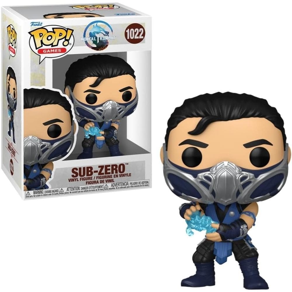 Funko Pop Games Sub-Zero 1022 Mortal Kombat 1 Sub Zero