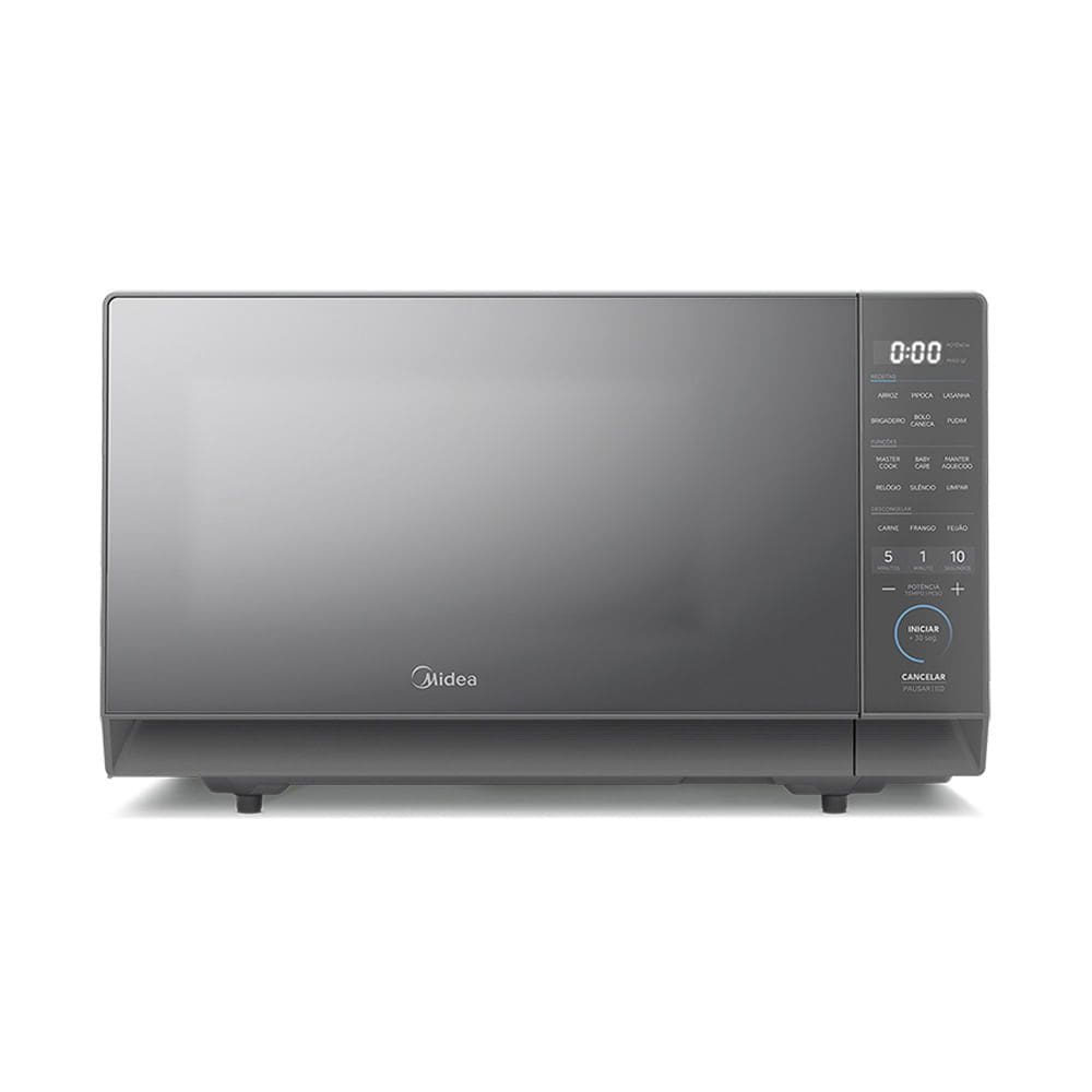 Micro-ondas 27L Prata Porta Espelhada MasterCook Midea