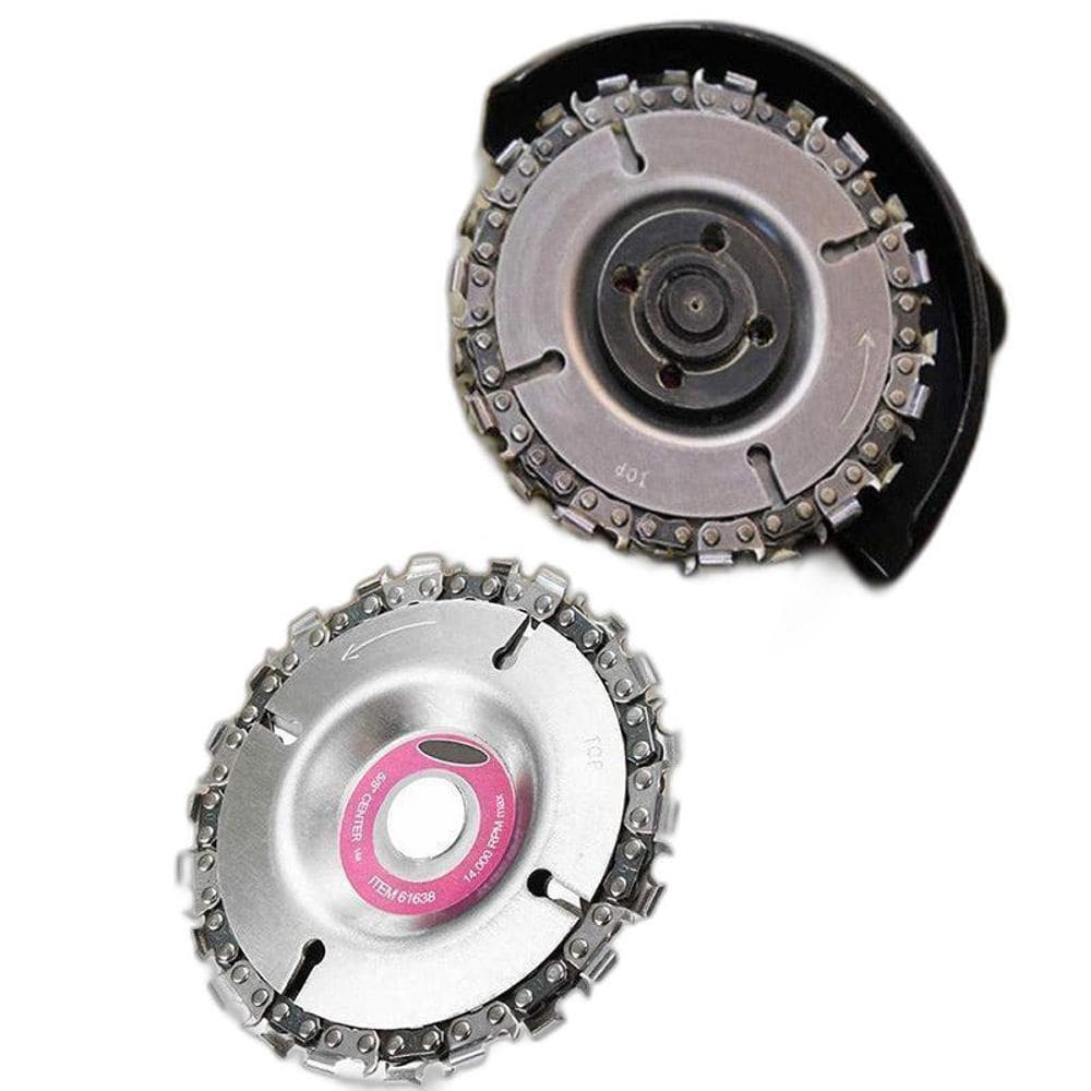 Disco De Esculpimento Em Madeira