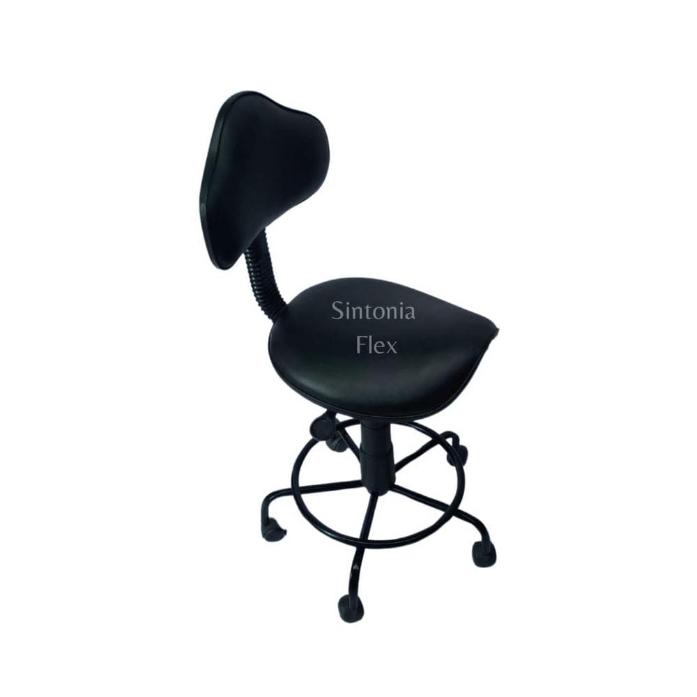 Cadeira Sela Estetica Regulagem Altura A Gás Dentista,