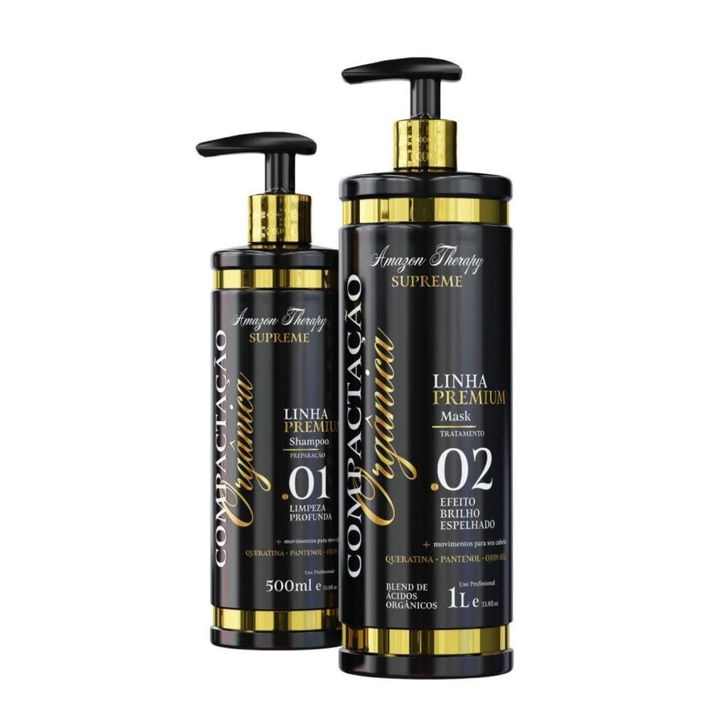 Kit Progressiva Orgânica  Sem Formol  Não Danifica Os Fios