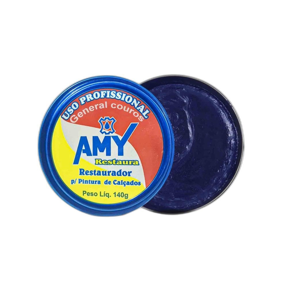 Graxa Para Sapato Azul Marinho Amy 140G
