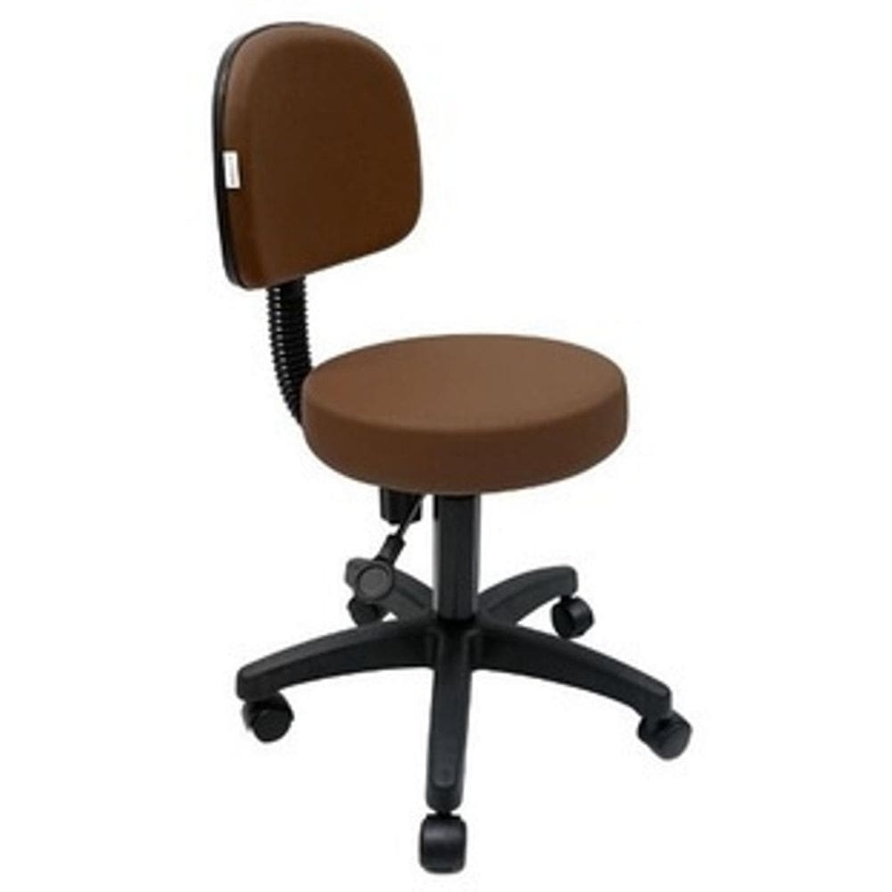 Cadeira Mocho Marrom Estética Odontologia Secret Renaflex