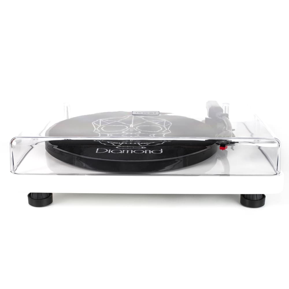 Vitrola Toca-Discos Diamond White Agulha Japonesa D