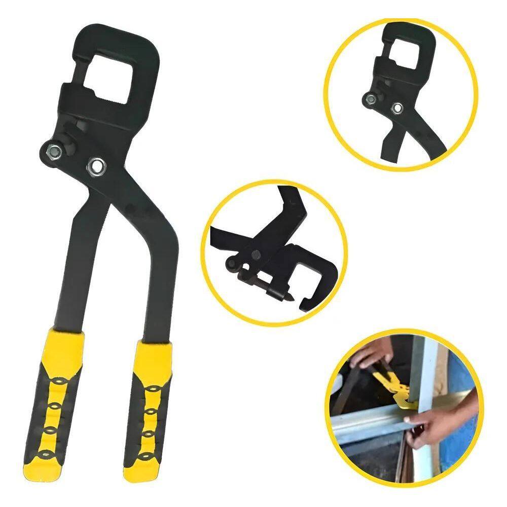 2X Alicate Puncionador Para Drywall 12 Pol. Cabo Emborrachad