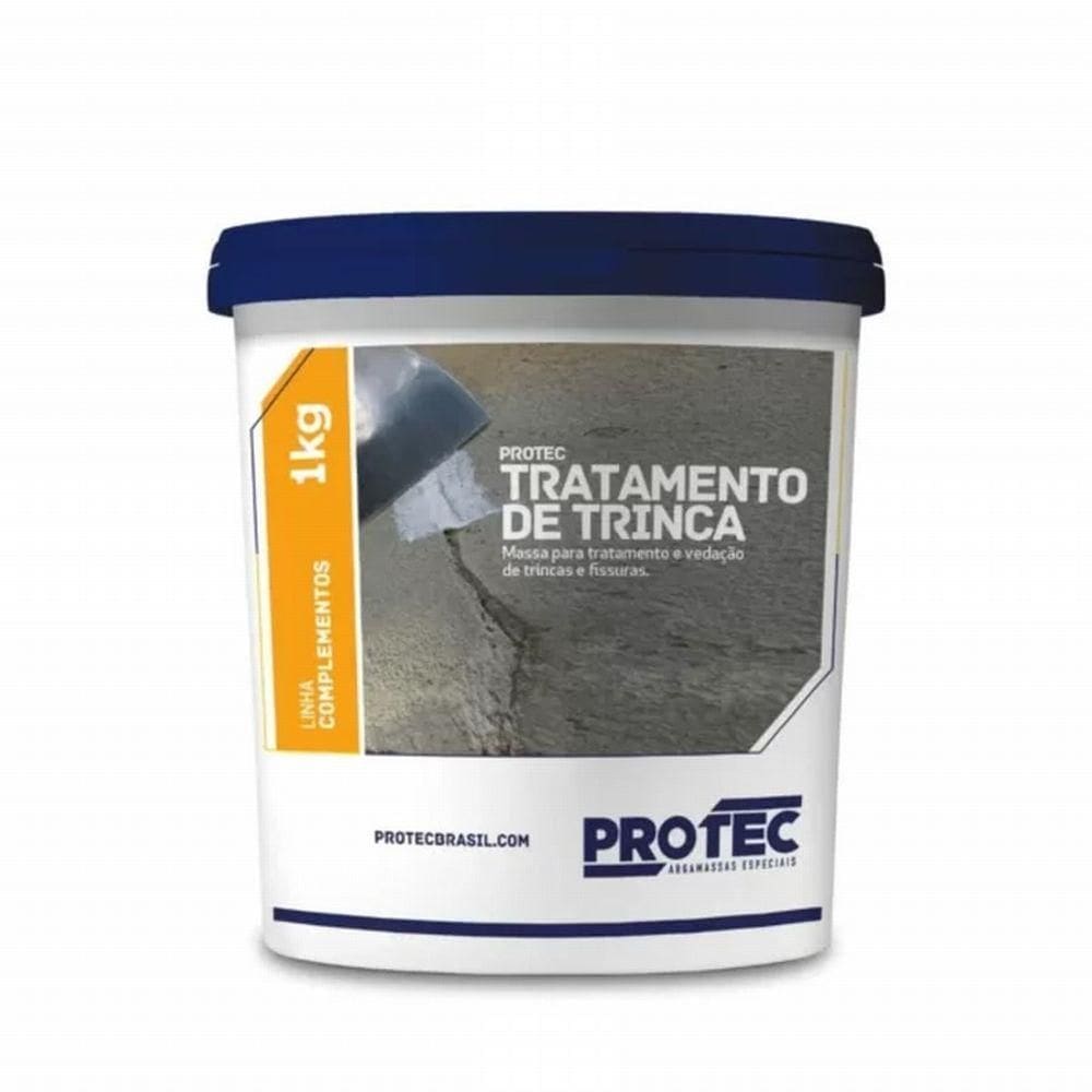 Tratamento De Trinca Protec 1 Kg Branca