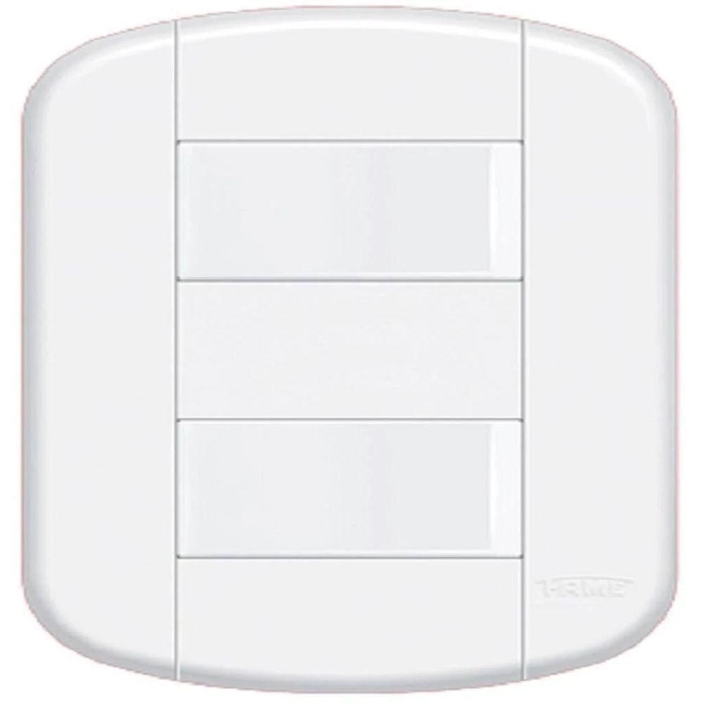 Interruptor Duplo Fame - 3910 Blanc