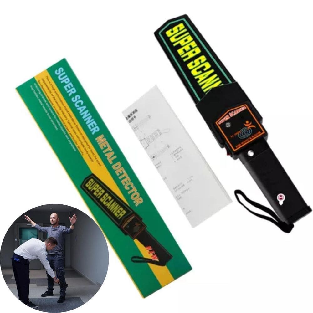 Detector De Metal Ergonômico Com Ajuste De Profundidade