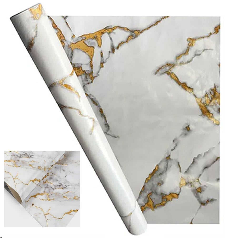 Papel de Parede Autocolante Adesivo Flexivel Marmore Reforma Obra Construçao Reparo Moveis Envelopamento