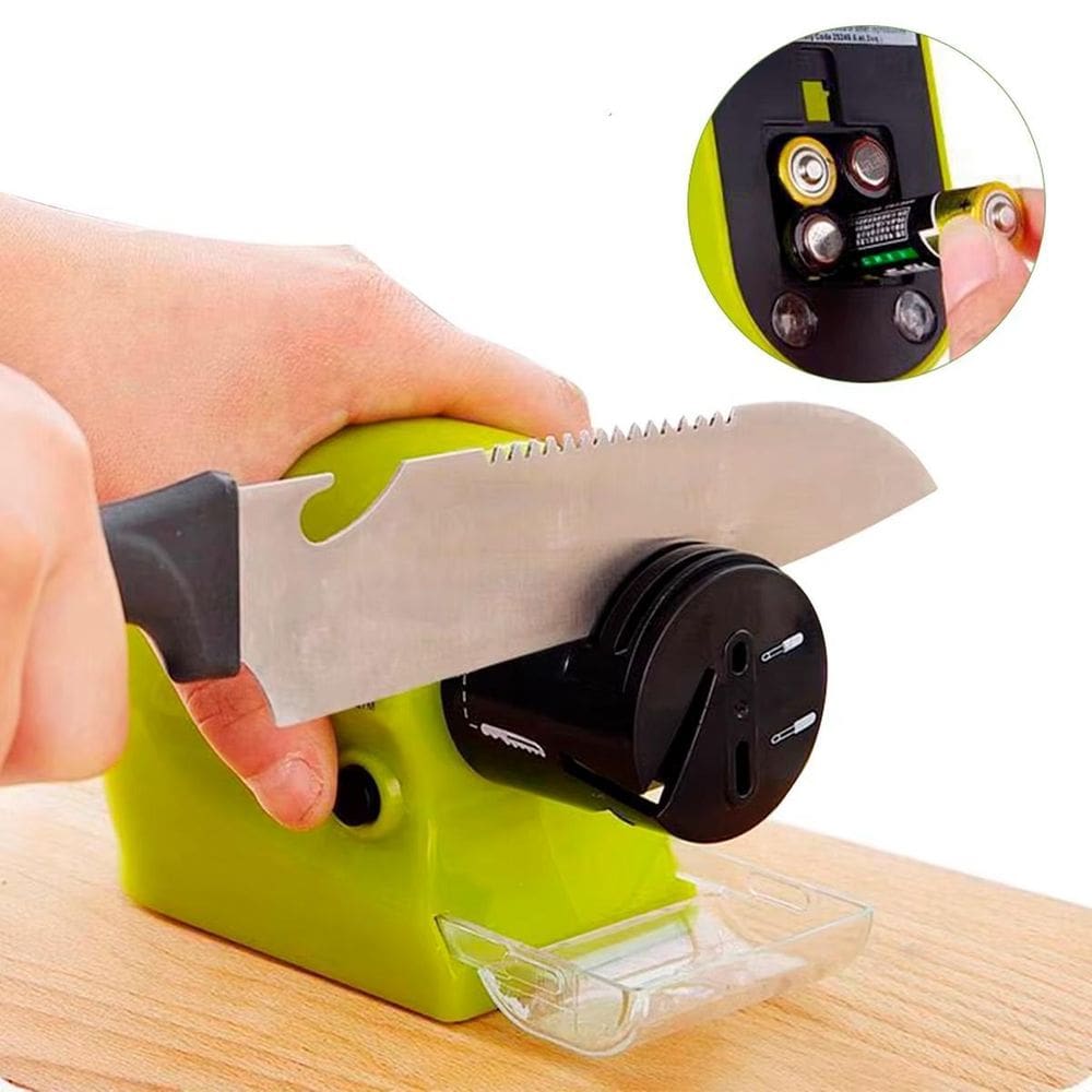 Amolador Elétrico Portátil Afiar Facas Tesouras E Facões