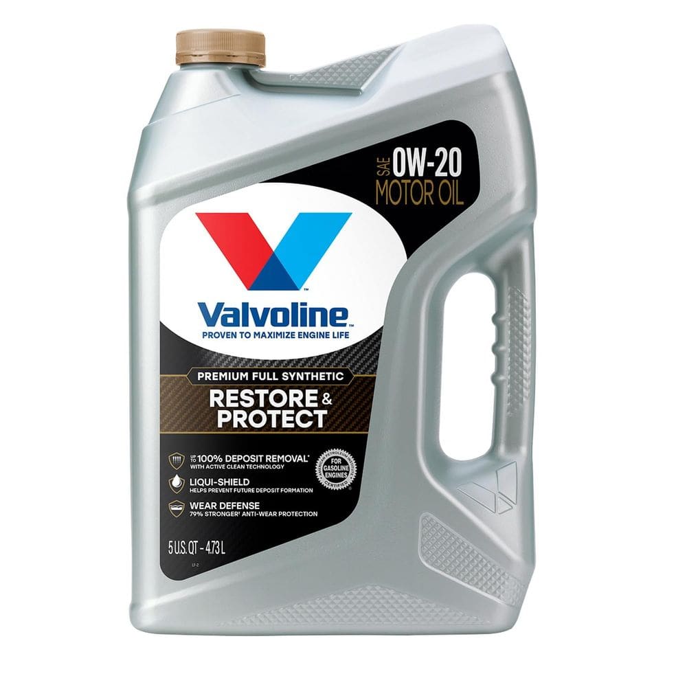Óleo de motor Valvoline Restore & Protect totalmente sintético 0W-20 5L