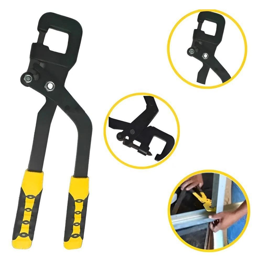 2X Alicate Puncionador Para Drywall 12 Pol. Cabo Emborrachad