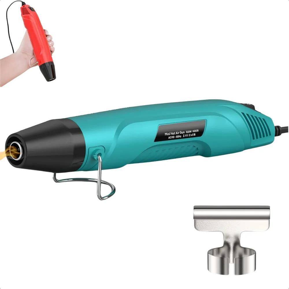 2X Soprador Térmico Com Bico 320W De Ar Quente Portátil