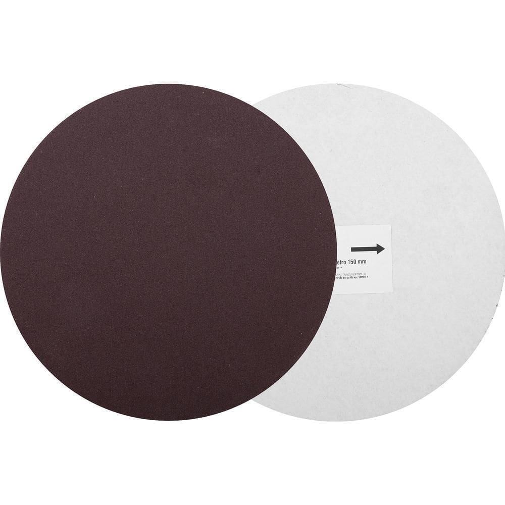 Disco Lixa Costado Pluma 150Mm G180 10 Peças Lcv375 Vonder