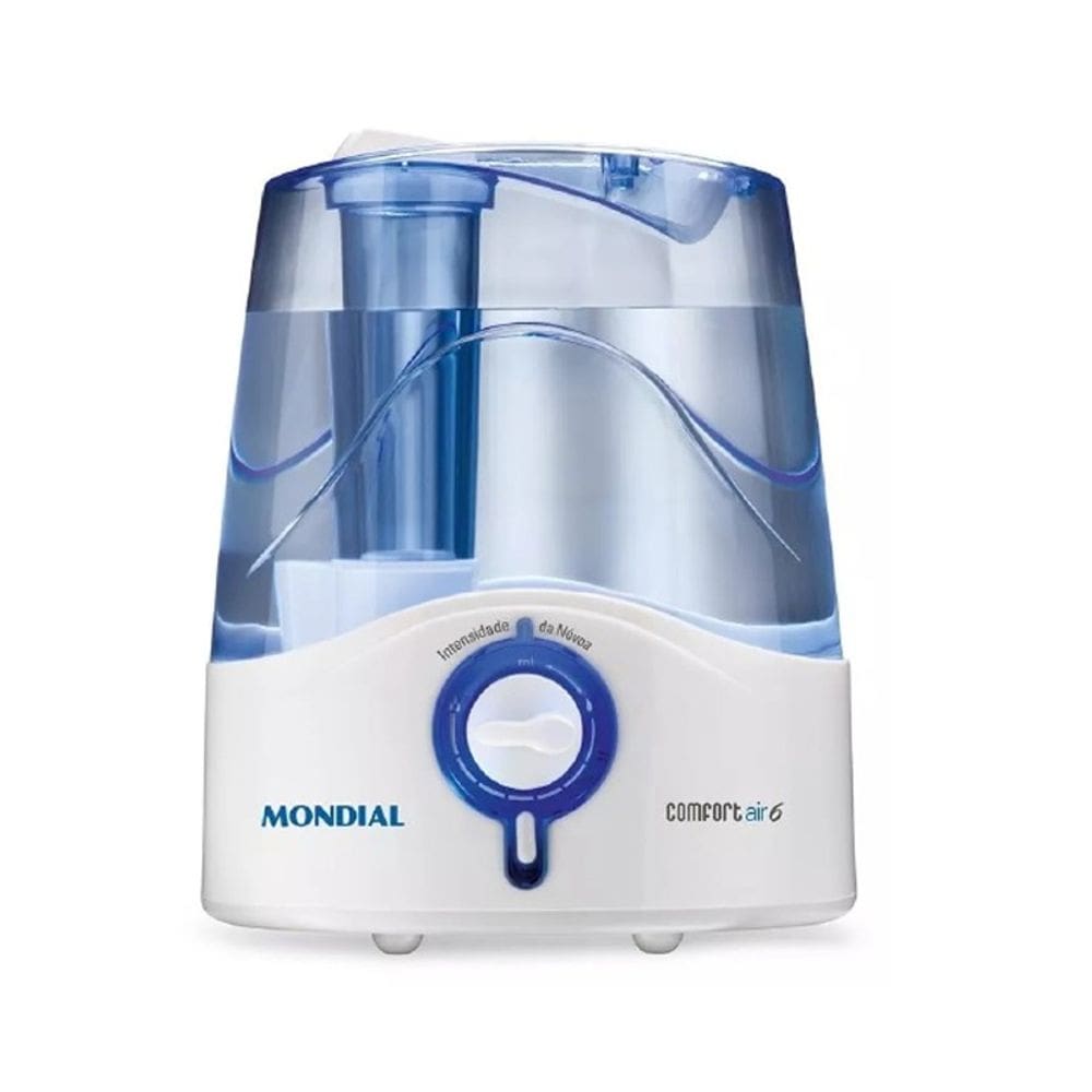 Umidificador de Ar Mondial Ultrassônico 4 Litros Azul Bivolt