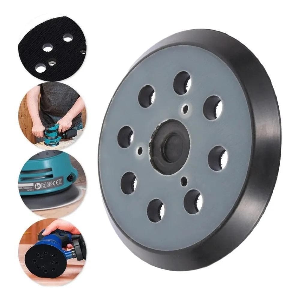 2X Base Almofada Lixadeira Roto Orbital Compativel Makita De