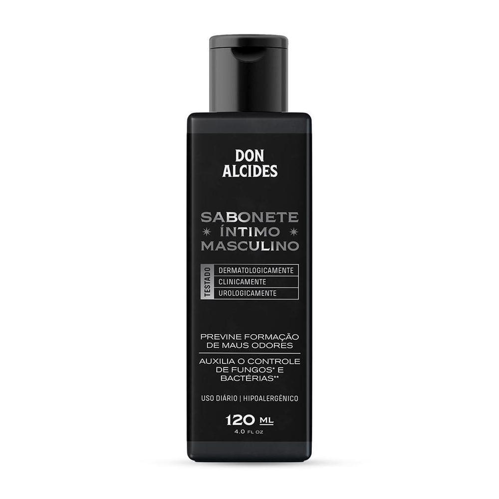 Sabonete Íntimo Masculino Sem Perfume 120Ml Don Alcides