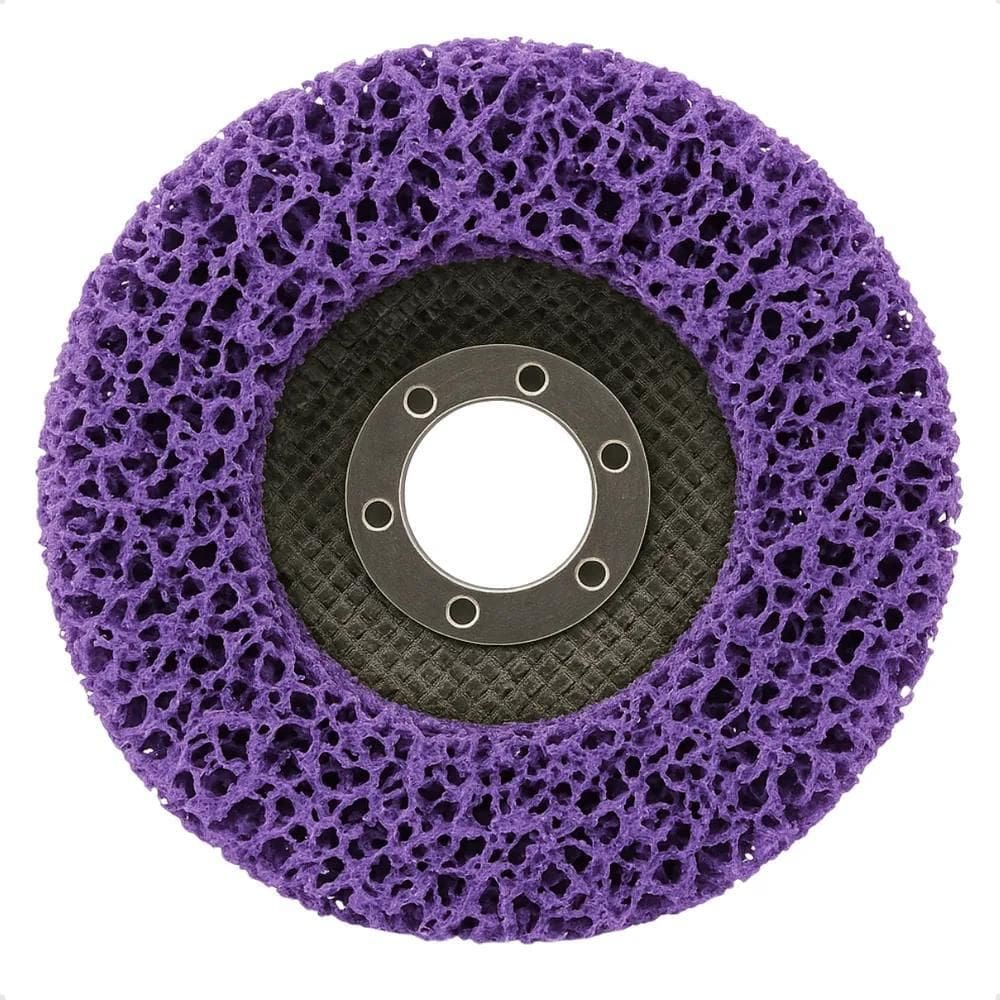 2X Disco De Limpeza Flap Polidor Removedor Verniz Tinta Fund