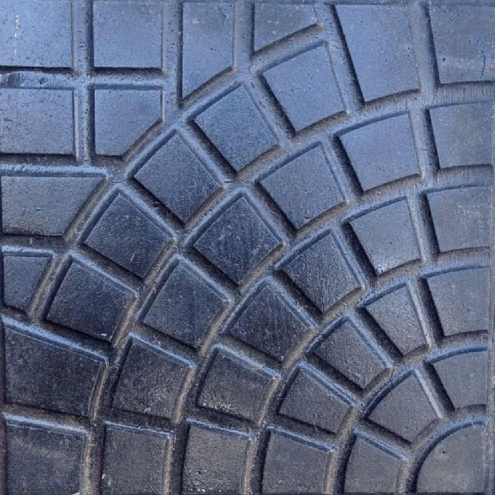 Piso Ladrilho Firenze Preto 30,5x30,5cm Caixa Com 0,47m² - 5 Peças - 2000000000096 - Ladrilhos Pio