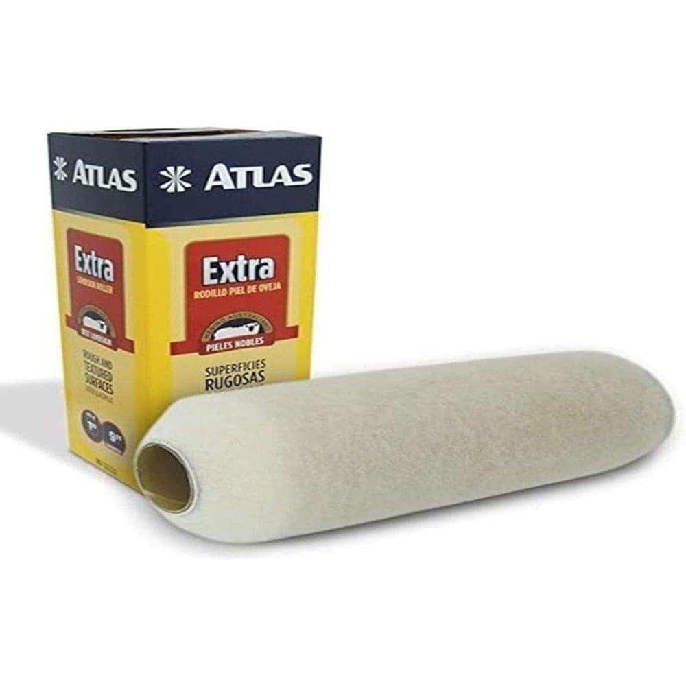 Rolo De Pintura Lã Extra Pele De Carneiro Atlas 23 Cm - 322-22