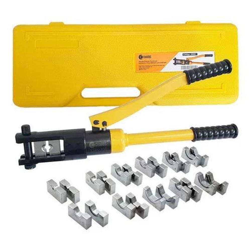 2X Alicate Hidráulico Prensa Crimpa Terminal De 10 A 300Mm