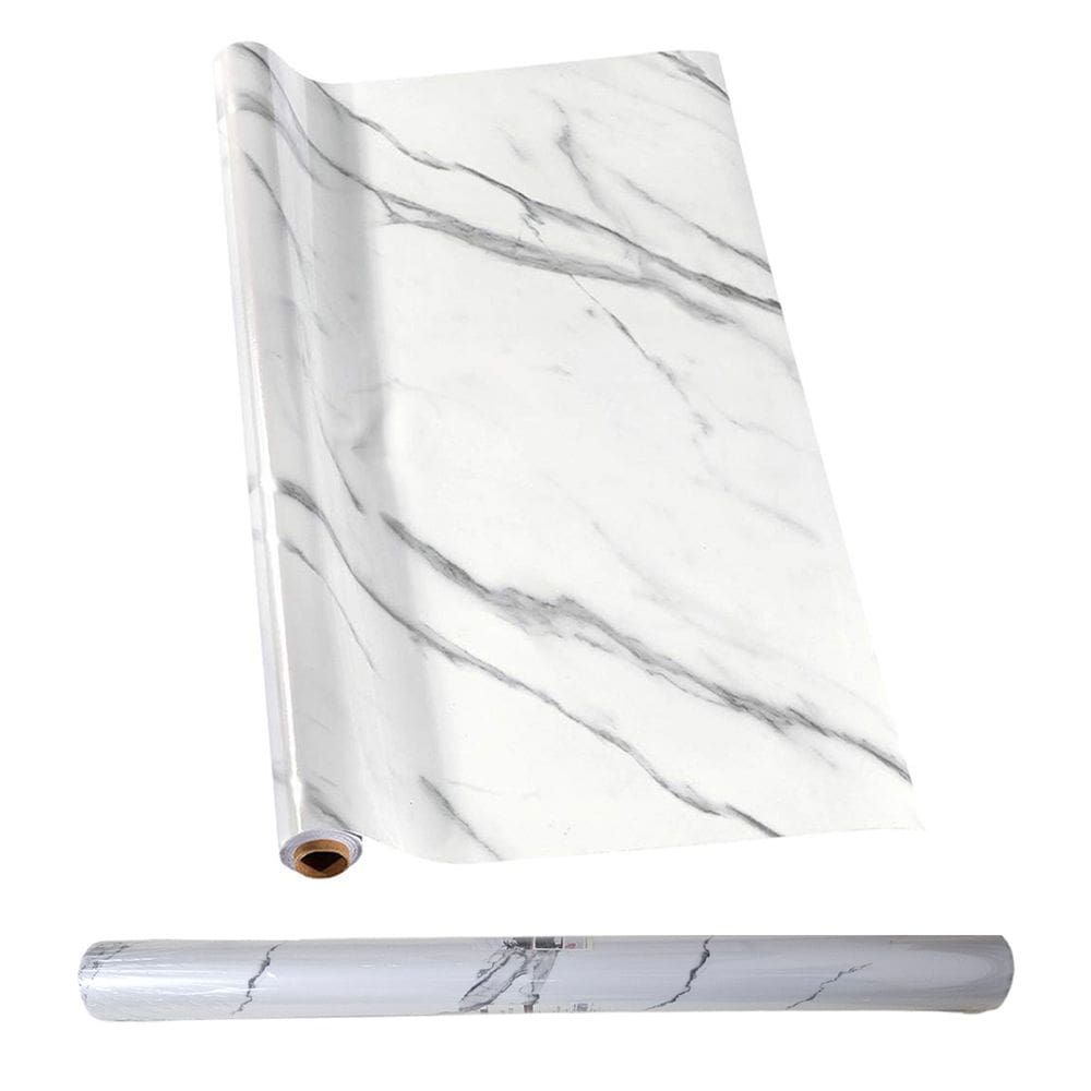 Papel de Parede Autocolante Adesivo Flexivel Marmore Falso Obra Construçao Reforma Envelopamento Banheiro Cozinha Moveis