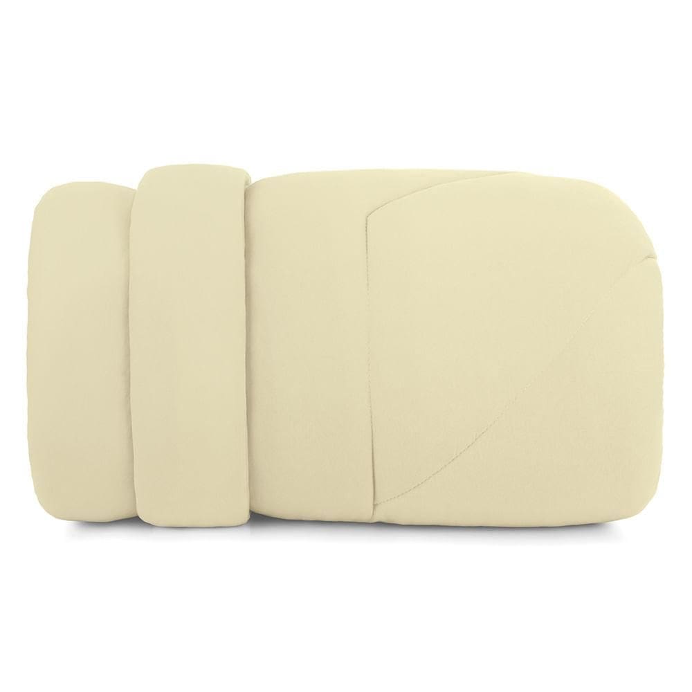 Edredom King Altenburg Malha Fio Penteado Bege Noale