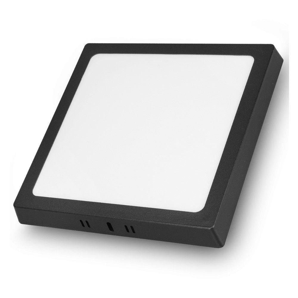 Painel Led Cristallux Sobrepor 400x400 6500k 36w Preto