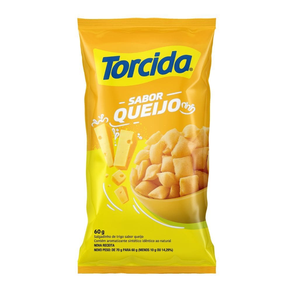 Salgadinho de Trigo Queijo Torcida 60g