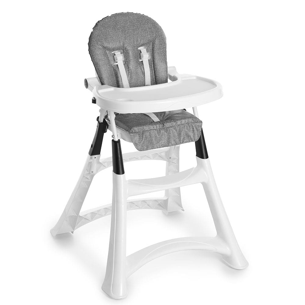 Cadeira de Bebê para Alimentação Alta Premium 5070 Galzerano Grafite