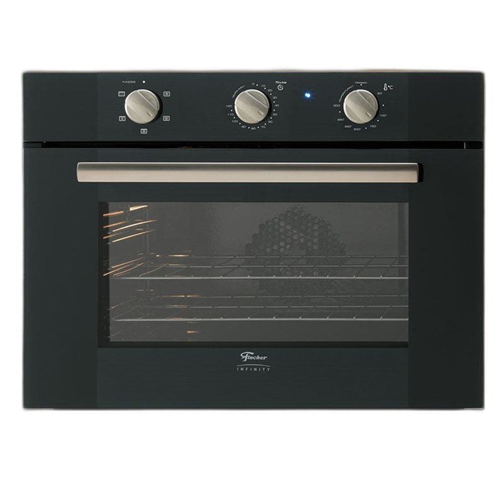 Forno Elétrico De Embutir Fischer 50L Infinity Preto 127V