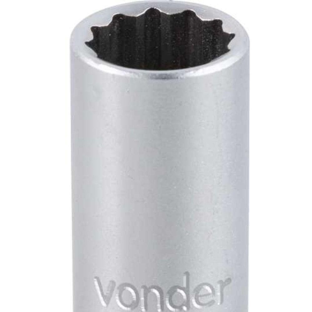 Soquete Para Vela Ignição 14Mm Estriado Vonder