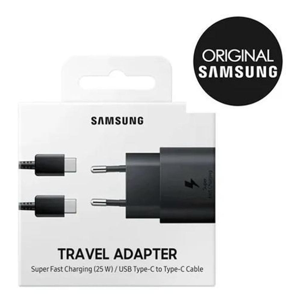 Carregador Samsung 25W Galaxy A71 A72 A80 S21