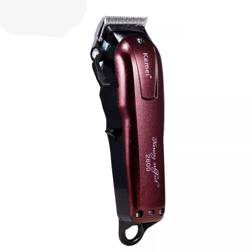 Maquina De Cortar Cabelo Sem Fio Kemei 2600