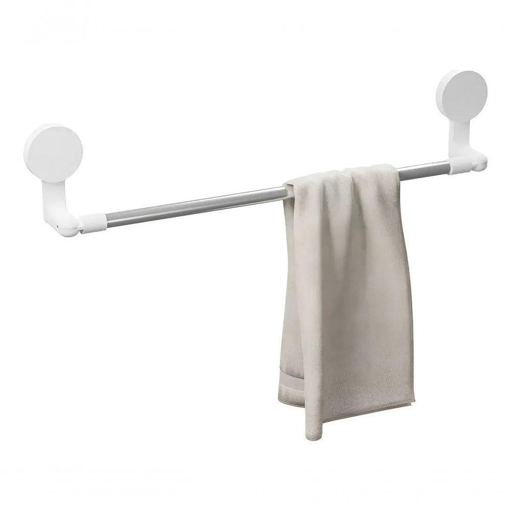 Porta Toalha Adesivas Astra Branco