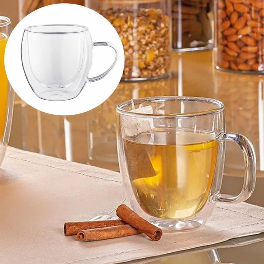 Canecas Térmicas Boros. 0,25L Transparente Uz