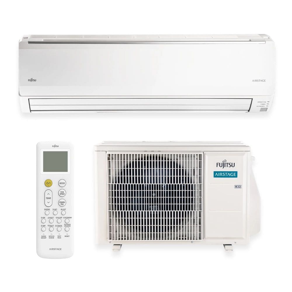 Ar Condicionado Split Hi Wall Inverter Fujitsu Airstage Premium 24.000 Btus Frio 220v R-32