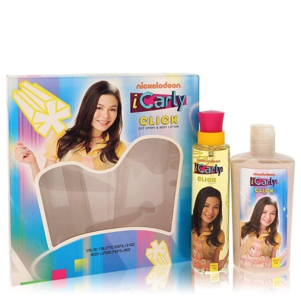 Caixa Presente 100 Ml Eau De Toilette + 236 Ml Loção Corporal Feminino Icarly Click Marmol & Son