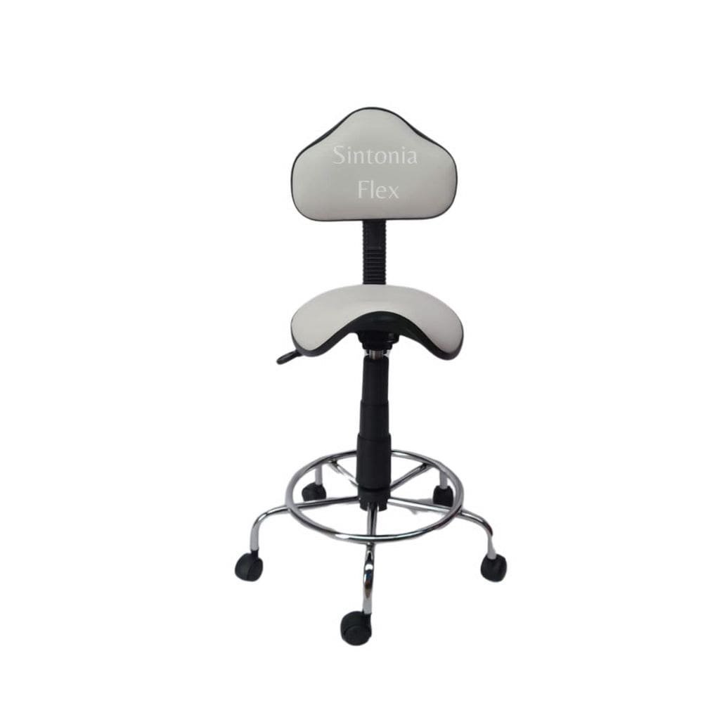 Cadeira Sela Estetica Regulagem Altura A Gás Dentista,